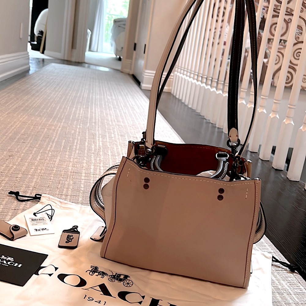 Coach Rogue Bag 2 - bought 6/2018 - wore for a week - was too small for my needs